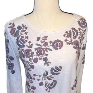 Sundance Blossoms Appear Tee in White